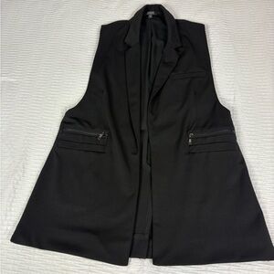 Guess Black Sleeveless Vest